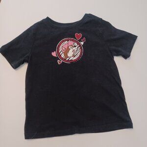 Buc-ee's Valentine's Day Tee Toddlers Girls Sz 3T